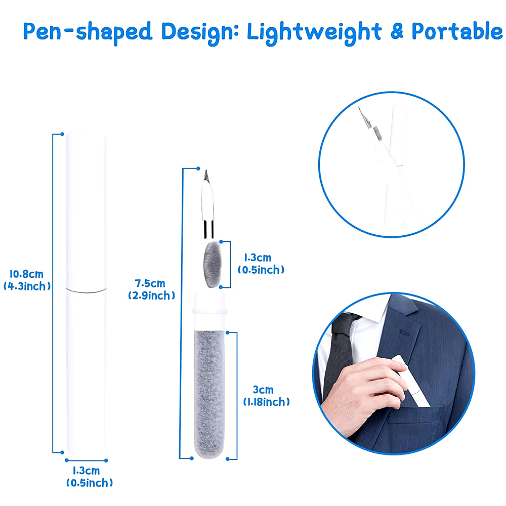 Bluetooth Earphone Cleaning Pen for Airpods Pro 1 2 3 Earbuds Case Cleaning Tools Bursh Kits for Samsung Xiaomi Airdots Huawei