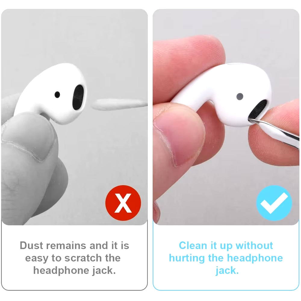 Bluetooth Earphone Cleaning Pen for Airpods Pro 1 2 3 Earbuds Case Cleaning Tools Bursh Kits for Samsung Xiaomi Airdots Huawei