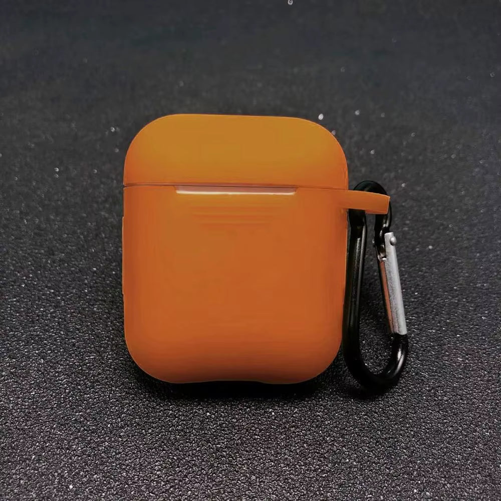 Case for Apple Airpods Silicone Protective Bluetooth Earphone Cover Case for Apple Airpods Case 1&2 Shockproof Sleeve