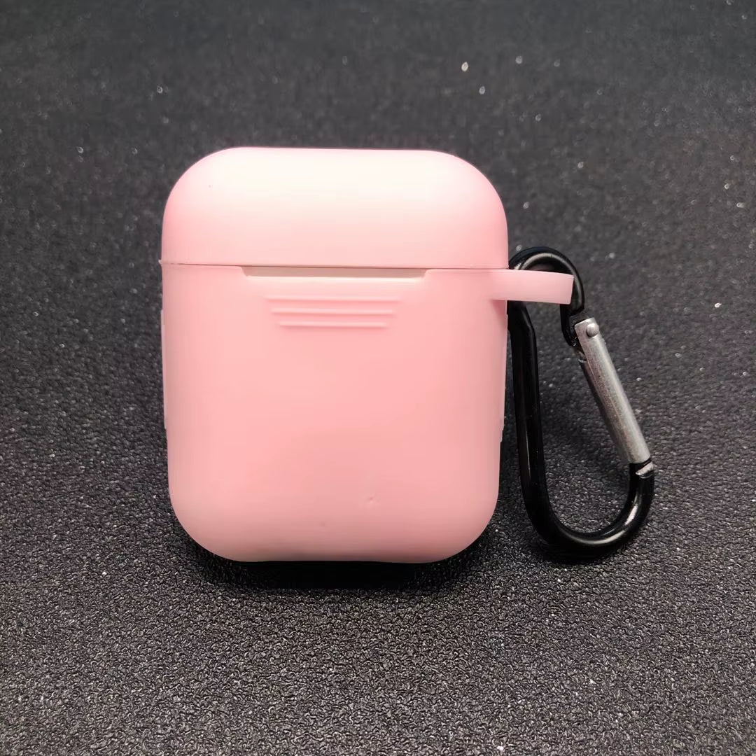 Case for Apple Airpods Silicone Protective Bluetooth Earphone Cover Case for Apple Airpods Case 1&2 Shockproof Sleeve