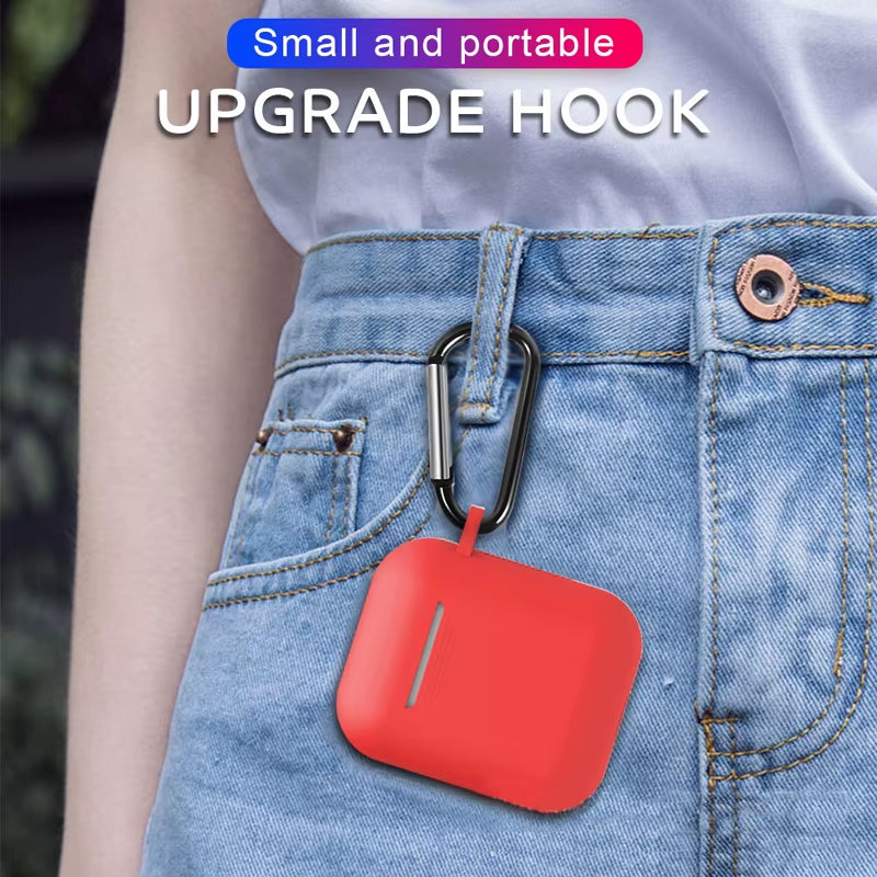 Case for Apple Airpods Silicone Protective Bluetooth Earphone Cover Case for Apple Airpods Case 1&2 Shockproof Sleeve