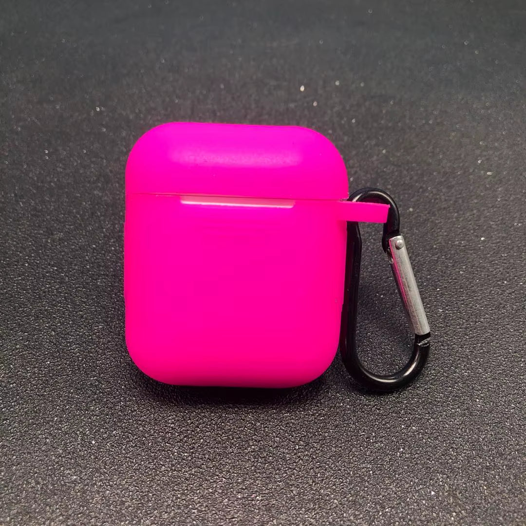 Case for Apple Airpods Silicone Protective Bluetooth Earphone Cover Case for Apple Airpods Case 1&2 Shockproof Sleeve