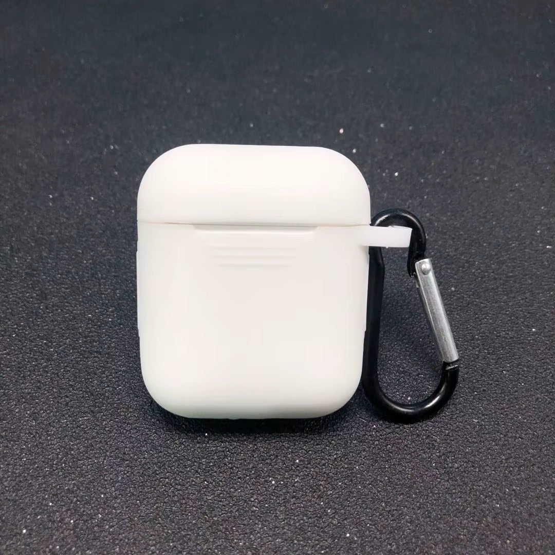 Case for Apple Airpods Silicone Protective Bluetooth Earphone Cover Case for Apple Airpods Case 1&2 Shockproof Sleeve