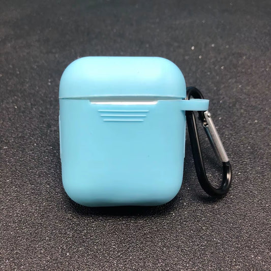 Case for Apple Airpods Silicone Protective Bluetooth Earphone Cover Case for Apple Airpods Case 1&2 Shockproof Sleeve