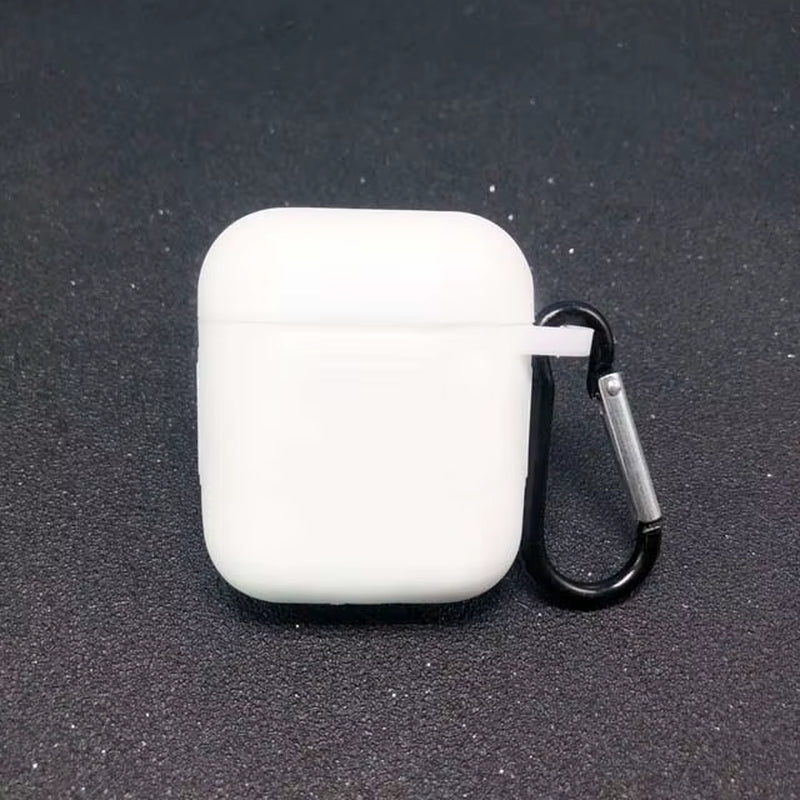 Case for Apple Airpods Silicone Protective Bluetooth Earphone Cover Case for Apple Airpods Case 1&2 Shockproof Sleeve